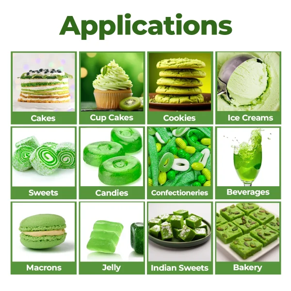 Natural Green Food Color