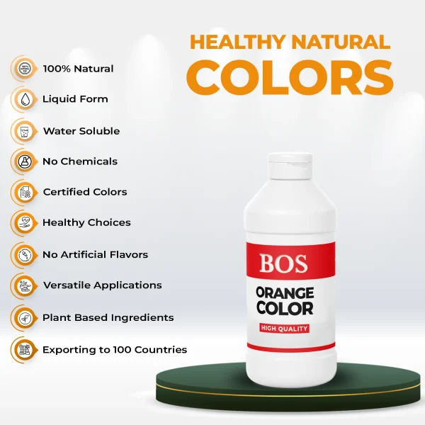Natural Orange Food Color