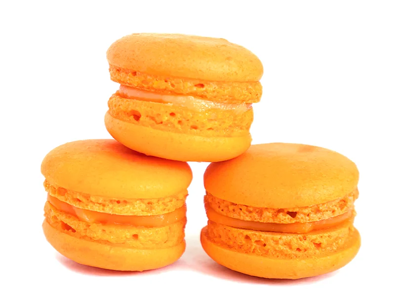 orange macrons