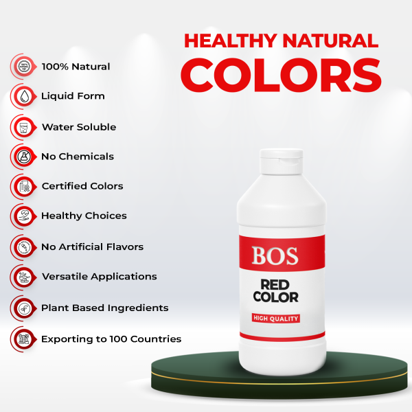 Natural Orange Red Food Color