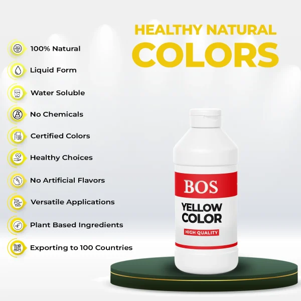 Natural Yellow Food Color