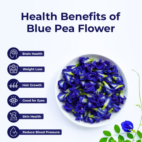Dried Butterfly Pea Flower